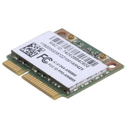 Wireless Network Card For Computer 150Mbps 802.11B G/N Half Mini PCI-E Ad NEW - Afbeelding 10 van 12