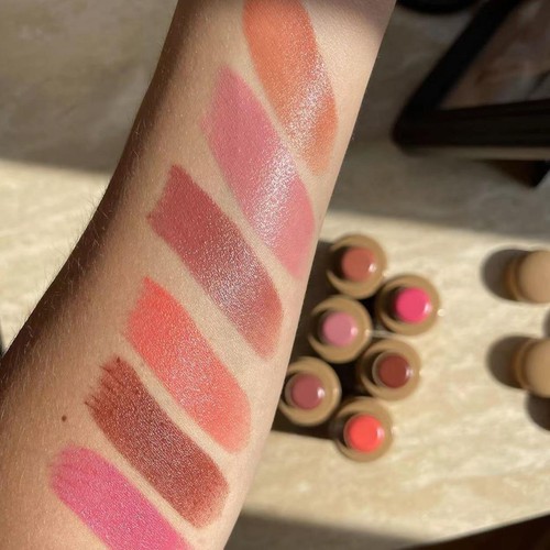 Lip and Cheek Tint Blush Cream Crayon Blush Stick For Women Makeup Beauty - Picture 7 of 18