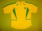 Shirt BRAZIL (M) (178cm) NIKE 2002/2004 PERFECT !!! Trikot home