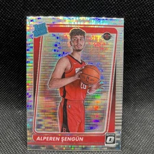 2021-22 Donruss Optic #169 Alperen Sengun Silver Pulsar Prizm Exclusive Rockets