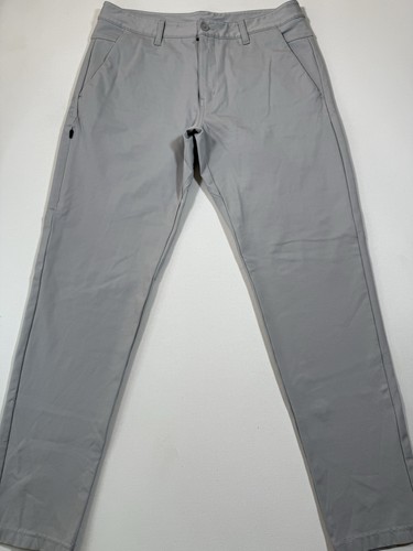 BYLT Everyday 2.0 Pants Mens Large Size 32x30 Gray Chino Performance Stretch