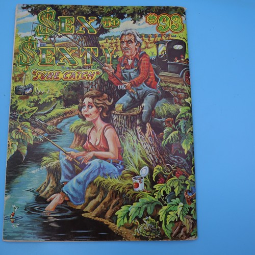 Sex To Sexty "Sure Catch" #93 Comic Magazine 1977 VG cond SRI PUBLISHING - Picture 5 of 5