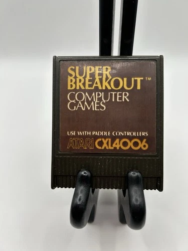 SUPER BREAKOUT Atari 400/800/XL/XE Game cartridge tested