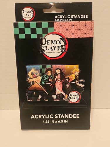 Anime Demon Slayer 3 Acrylic Stand Lot Tanjiro, Nezuko, Zenitsu & Inosuke New - Picture 4 of 4