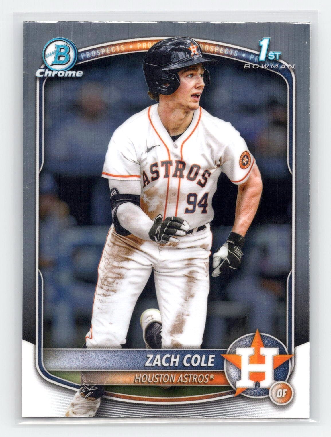 2025 Bowman Chrome #BCP-244 Zach Cole Bowman Chrome Prospects