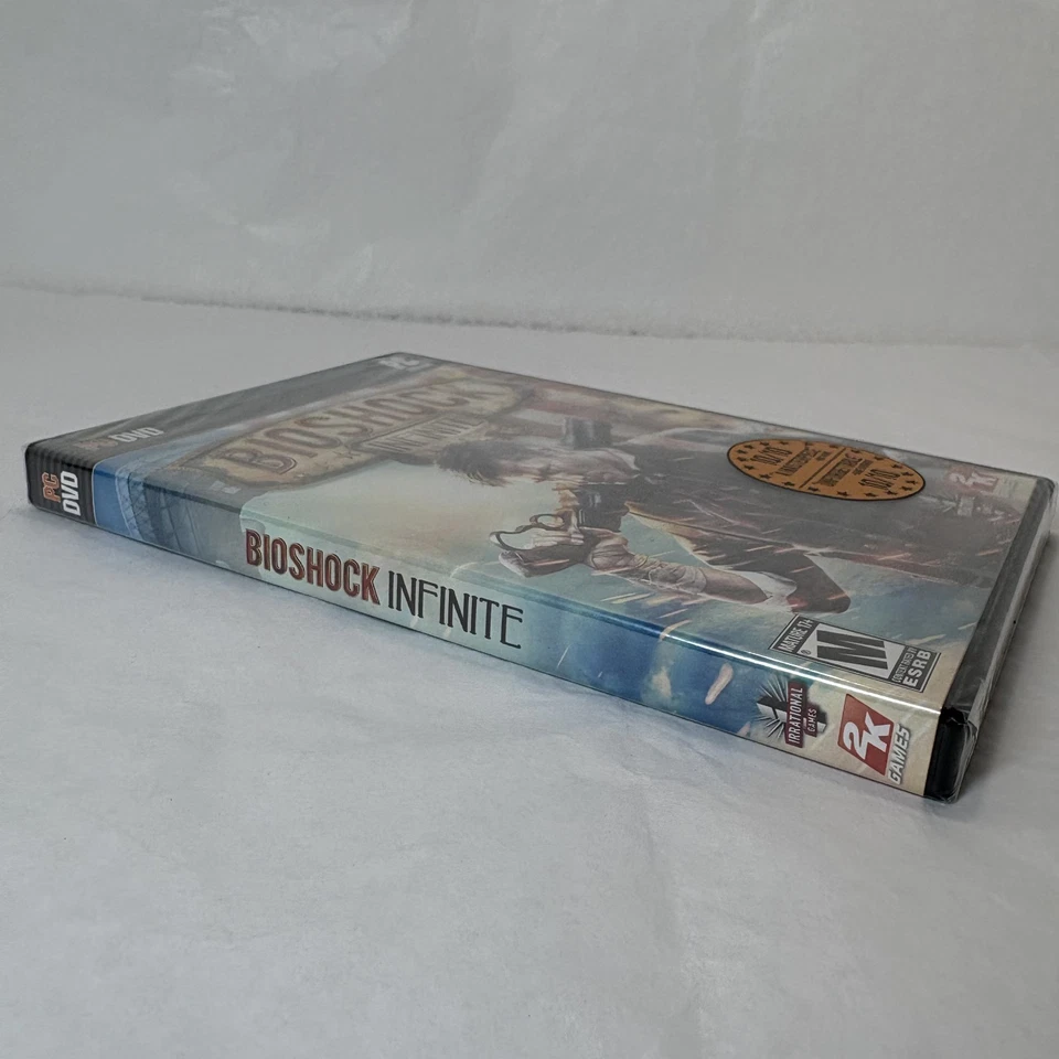 Bioshock Infinite PC DVD ROM 2K Irrational Games 3 DISCS VGC Free Postage - Image 3 of 4