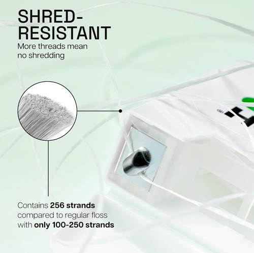 REACH Waxed Dental Floss, Mint, Plaque Remover for 165 Foot (Pack of 1) - Picture 3 of 7
