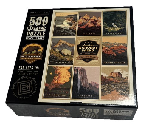Neu 500 Teile Puzzle American National Parks Wilderness Wonder