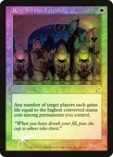 Scourge  MTG  FOIL   Reward the Faithful  Magic