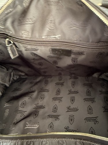 Gucci Vintage Leather Duffel Bag  - Picture 11 of 16