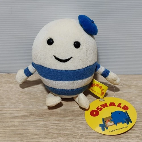 Oswald Egbert Humpty Dumpty Egg Plush Toy Hat Viacom Nickelodeon Sun Arrow TAG