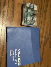 Raspberry Pi 3 Model B V1.2 w/ 32GB SD Card & Vilros Case - Powers On