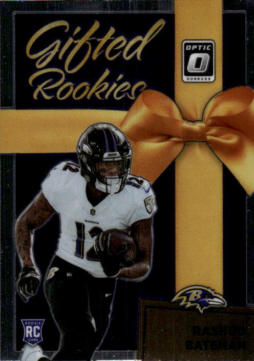 2021 Donruss Optic Rashod Bateman #GR-10 Gifted Rookies Baltimore Ravens 17G