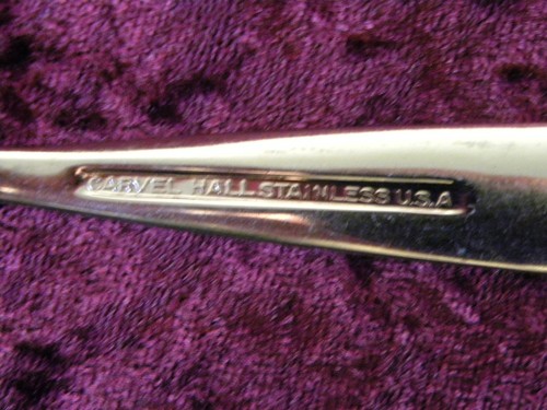 LEISURE 2 Dinner / Place Forks Carvel Hall MCM Stainless USA VERY NICE - Picture 3 of 3