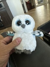 Ty Beanie Boos SPELLS the Owl Glitter Eyes 6" Plush Stuffed Animal Toy