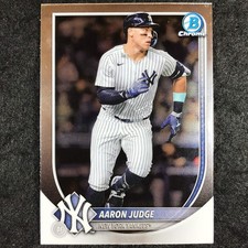 2025 Bowman Chrome AARON JUDGE Base #99