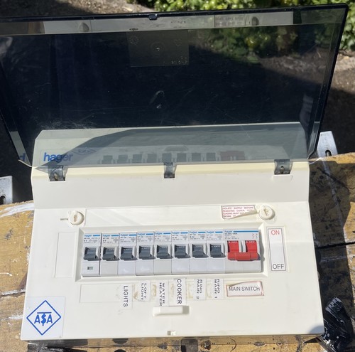 Hager plastic - 10 Way 100 Amp Consumer Unit