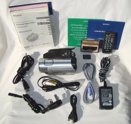 VIDEOCAMERA SONY HDR-HC5E MINI DV HDV HI-DEF HD. 1 anno di garanzia. CON SCATOLA. Ottime condizioni - Foto 2 di 11