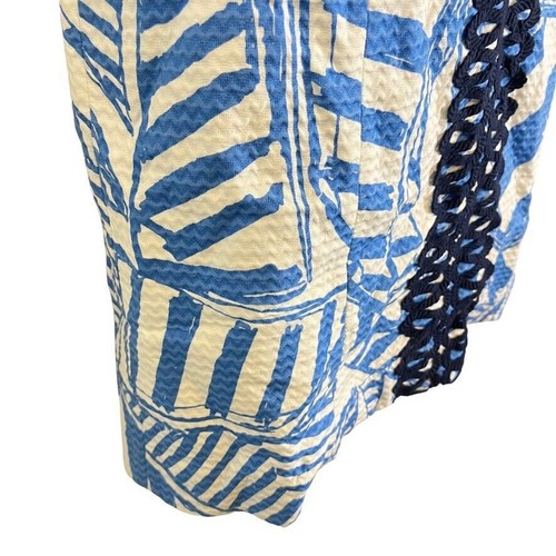 Lilly Pulitzer Annabelle Etuikleid blau maritim Mini ärmellos 100% Baumwolle 4 - Bild 2 von 16
