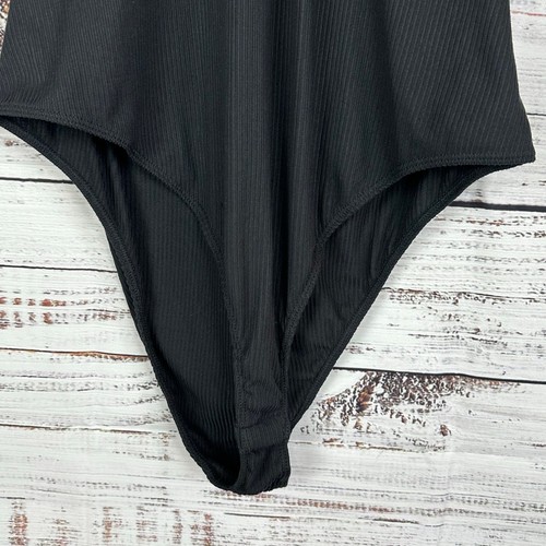 Traje de cuerpo negro manga corta A Beautiful Soul para mujer nuevo sin etiquetas talla B (2X 18/20) - Imagen 4 de 8