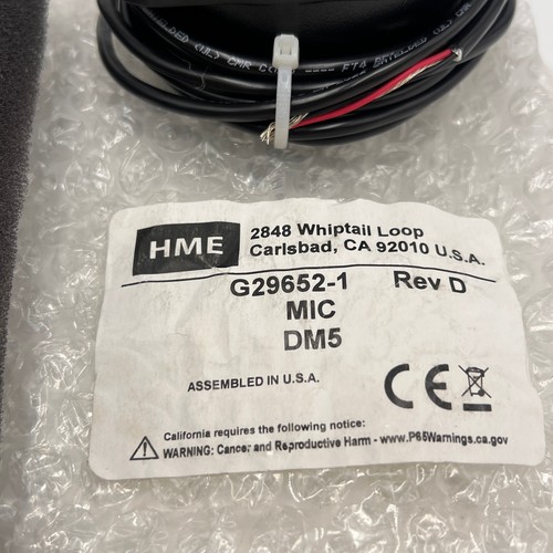 New HME DM5 Square Directional Microphone for Drive Thru Intercom G29652-1 OEM - Picture 2 of 5