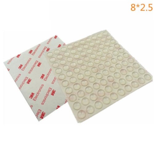 50Pair Anti-Collision Silicone Balls Feet Bumpons For Glass Furniture Crystal A - Picture 8 of 8
