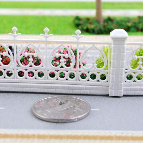 2Set HO/OO 1:100 Scale Road Guardrail Miniatures Lot Garden Fence Sand Table - Picture 2 of 2