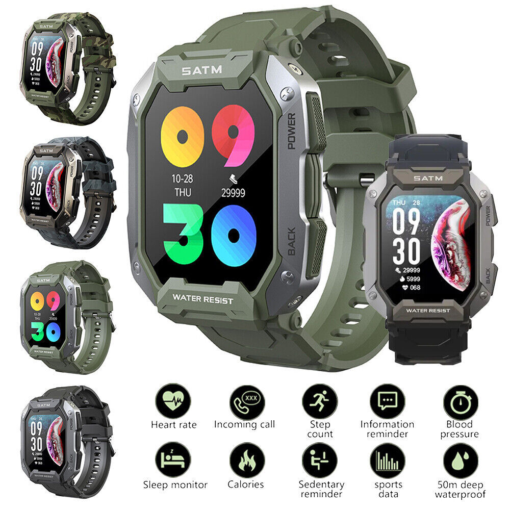 Military watch with heart rate monitor clearance