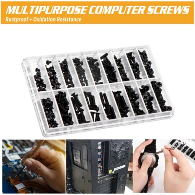 ELECTRAPICK 300Pcs Laptop Screws Computer Universal Repair Kit M2-M3 Fit IBM HP Dell Lenovo