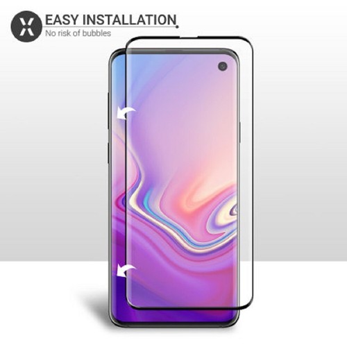 3D Rounded Shatter Proof REAL Tempered Glass Screen Protector for Samsung S10E - Picture 3 of 12