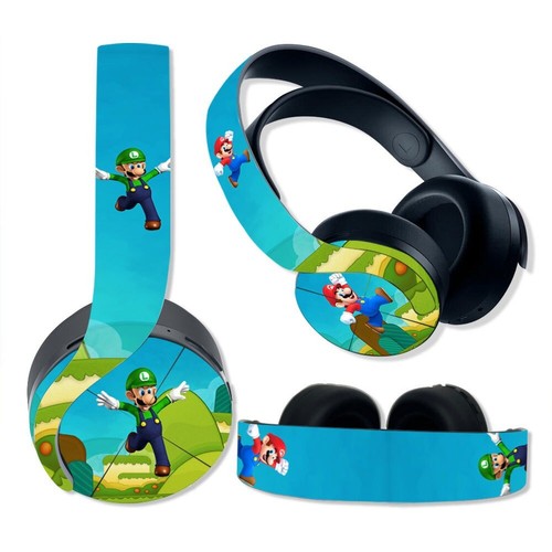 Skin Sticker DIY For Sony PS5 Headset Headphone Sticker Cartoon Protective PVC - Picture 14 of 44