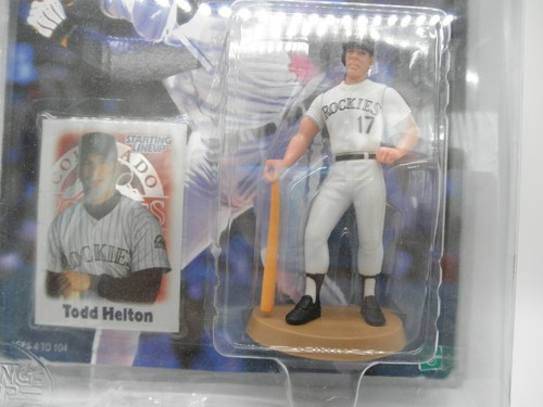 2000 STARTING LINEUP TODD HELTON (Rockies) Nice in SLU Case - Picture 2 of 2