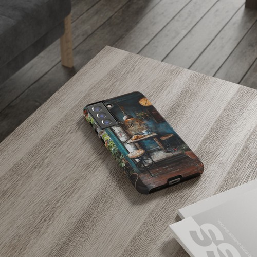 Cozy Cafe Bread Coffee - Phone Ink Cover Case for iPhone, Galaxy, Pixel - 第 275/281 張圖片