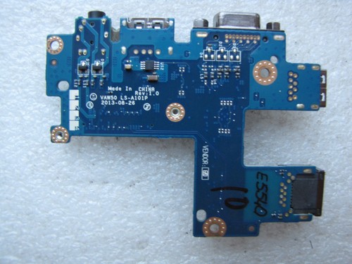 Dell Latitude E5540 I/O ports board (P/N: VAW50 LS-A101P/09WMHY) - Picture 2 of 2