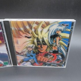 Albert Odyssey Langrisser 3 Sega Saturn 2 Games with Manual Japanese Version