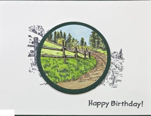 Stampin Up In The Country 2 Cling Stamp Set 160828 - Picture 3 of 5
