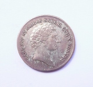 SUEDE 1/8 riksdaler 1835