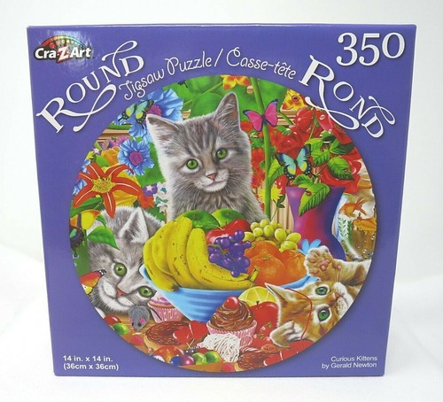 Puzzles Grupo de 5 Escénicos, Gatitos, Helados, Diversión, 285 - 500 Piezas Sellados Nuevos - Imagen 6 de 7