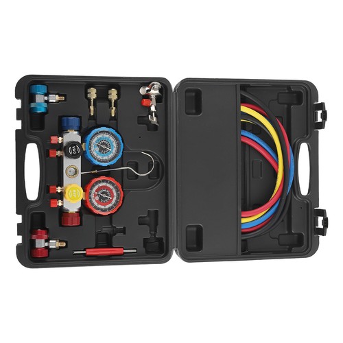 Air Conditioning Manifold Refrigeration Tools Gauge Tester AC Diagnostic Set new - Picture 3 of 12