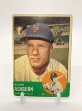 Richie Ashburn 1963 Topps #135 New York Mets GD