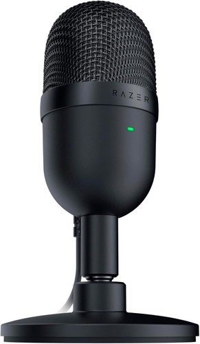 RETAIL BOX Razer Seiren Mini Ultra Compact Condenser Microphone Black Podcasting - Photo 9/17