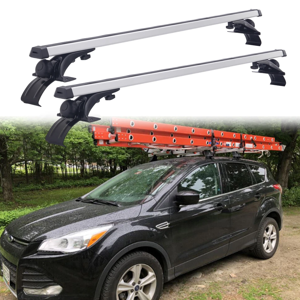 For Subaru Impreza 48inch Car Roof Rack Cross Bar Aluminum Cargo Luggage Carrier Foto 2 de 4