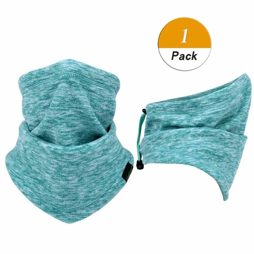 Sciarpa copri maschera viso antivento pile scaldacollo invernale ghetta uomo donna - Foto 113 di 306