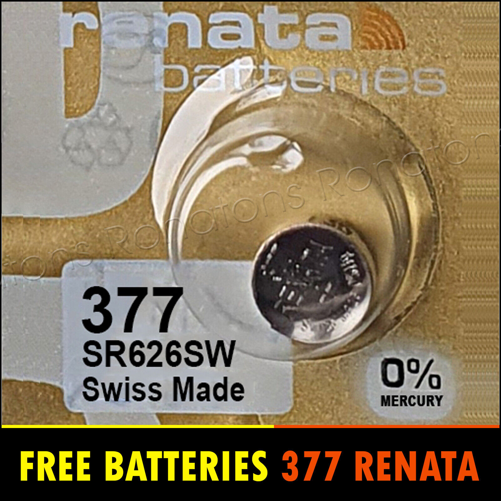 Watch Battery Renata 377 — PERRIN