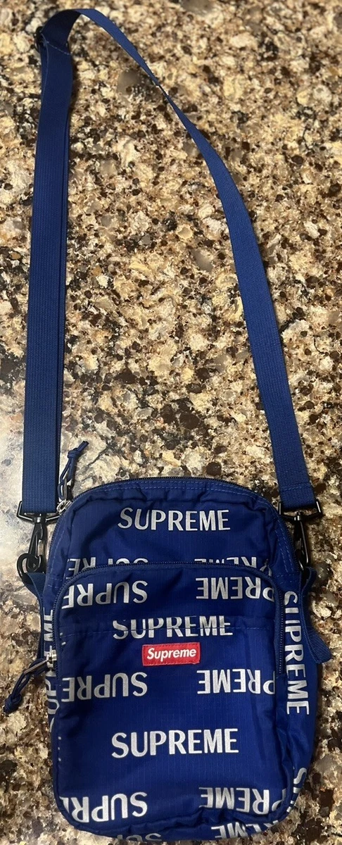 Supreme reflective repeat shoulder hotsell bag
