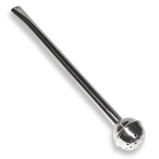 Bombilla aus Edelstahl für Matetee Mate Trinkhalm Trinkrohr Edelstahlbombilla