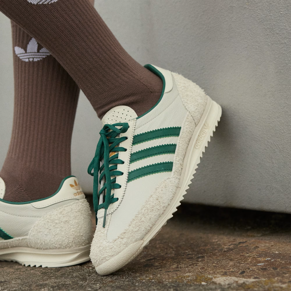 adidas Originals SL 72 OG IF1940 Off White Collegiate Green