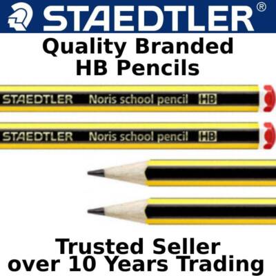 1-100 STAEDTLER NORIS HB BLEISTIFTE ZEICHNEN TISCHLEREI KUNST SCHULE BÜRO SKIZZIEREN 