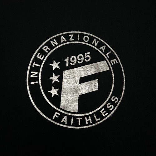 Vintage Y2K Faithless Promo T Shirt - Mens Large - Dance Group Band Early 2000s - Picture 3 of 8