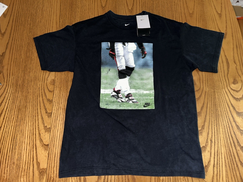 CAMISA NIKE DEION SANDERS NFL HOMBRE MAX 90 CÉSPED GRÁFICO HOLGADA GRANDE (RARA) - Imagen 6 de 9